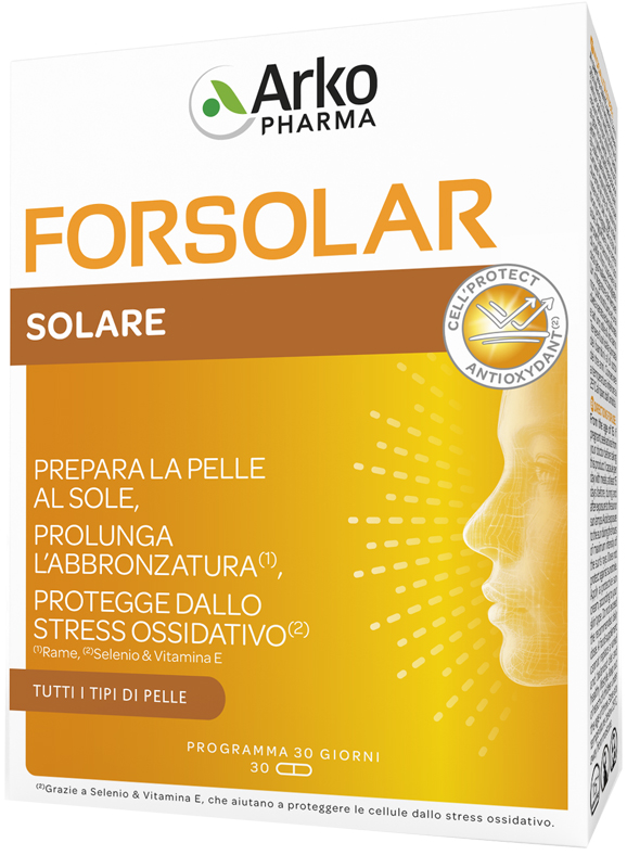 FORSOLAR SOLARE 30 PERLE - Farmacia Artemisia di Montecuollo Dott. Angelo snc