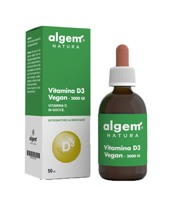 VITAMINA D3 VEGAN 2000 UI 50 ML - Farmacia Artemisia di Montecuollo Dott. Angelo snc
