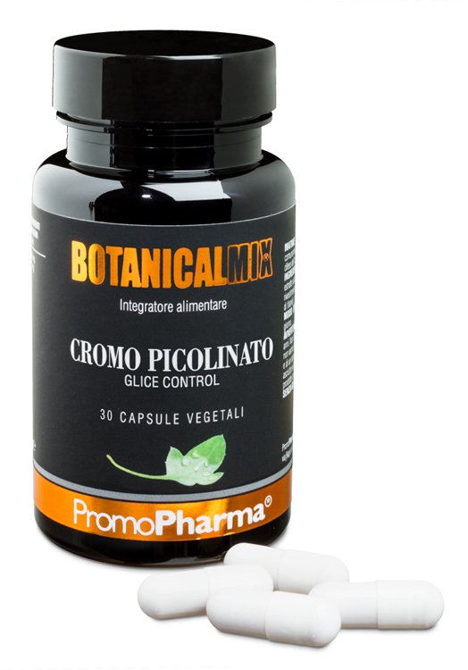 CROMO PICOLINATO GLICE CONTROL BOTANICAL MIX 30 CAPSULE - Farmacia Artemisia di Montecuollo Dott. Angelo snc