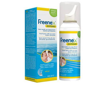 FREENEX ISOTONICO SPRAY NASALE CON ACQUA DI MARE 100 ML - Farmacia Artemisia di Montecuollo Dott. Angelo snc