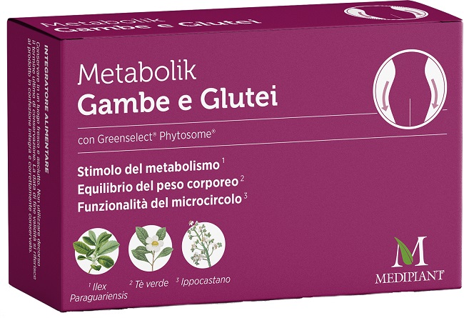 TORNA IN FORMA METABOLIK GAMBE E GLUTEI 30 CAPSULE - Farmacia Artemisia di Montecuollo Dott. Angelo snc