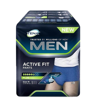 PULL UP UOMO TENA MEN PANTS ACTIVE FIT M 9 PEZZI - Farmacia Artemisia di Montecuollo Dott. Angelo snc