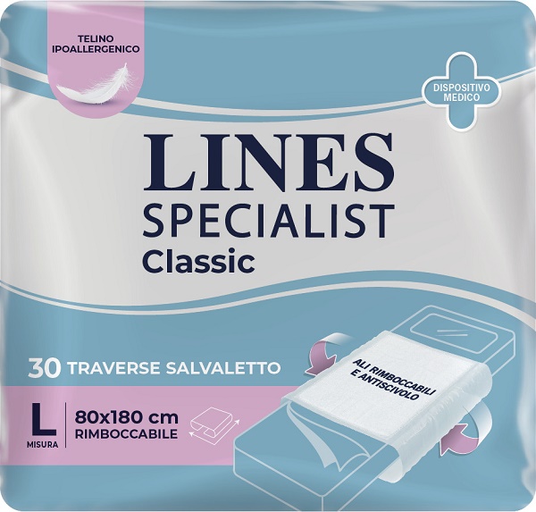 TRAVERSA LINES SPECIALIST CLASSIC 80X180 CM 30 PEZZI - Farmacia Artemisia di Montecuollo Dott. Angelo snc