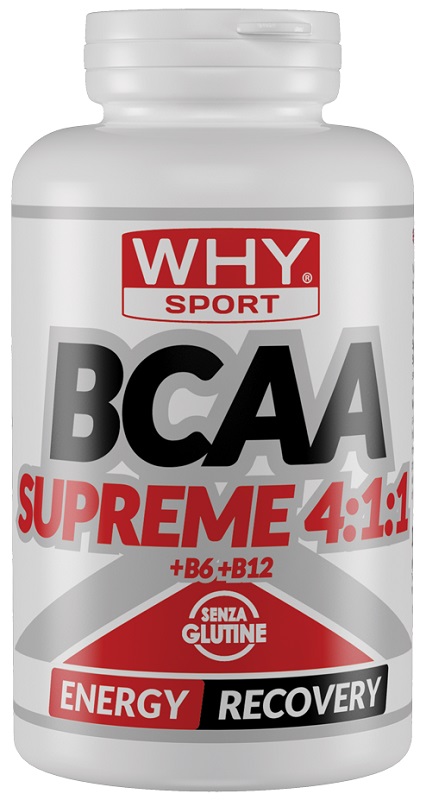 WHYSPORT BCAA SUPREME 4:1:1 + B6 + B12 200 COMPRESSE - Farmacia Artemisia di Montecuollo Dott. Angelo snc