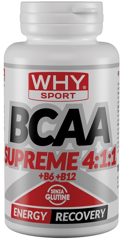 WHYSPORT BCAA SUPREME 4:1:1 + B6 + B12 100 COMPRESSE - Farmacia Artemisia di Montecuollo Dott. Angelo snc