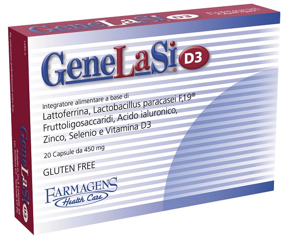 GENELASI D3 20 CAPSULE 450 MG - Farmacia Artemisia di Montecuollo Dott. Angelo snc