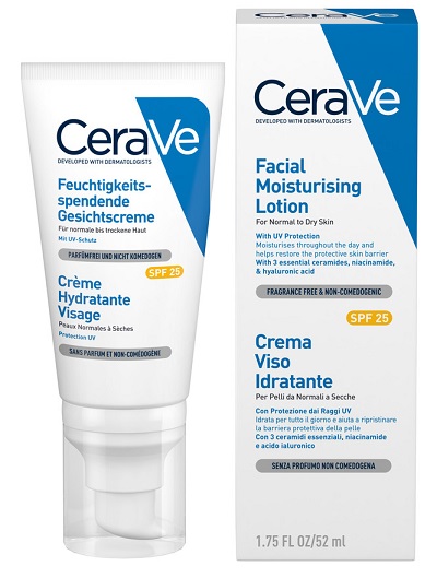 CERAVE CREMA VISO IDRATANTE SPF25 52 ML - Farmacia Artemisia di Montecuollo Dott. Angelo snc