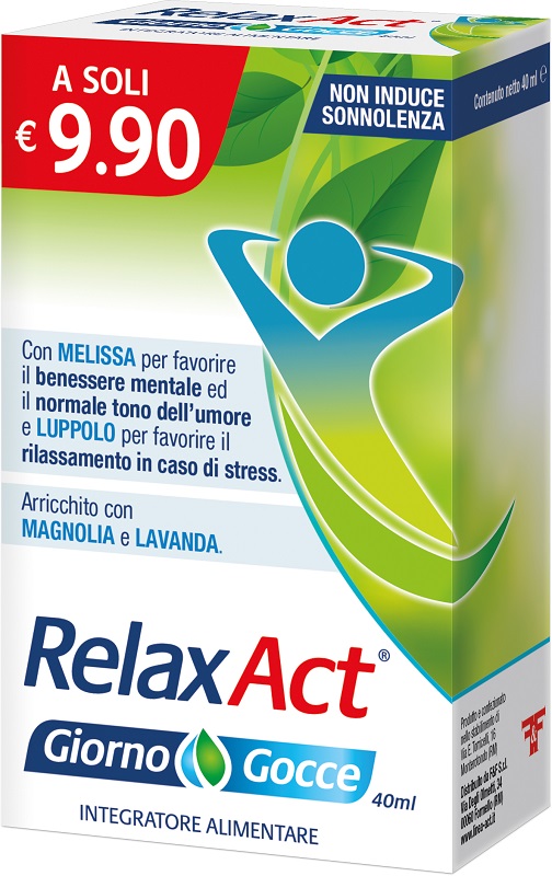 RELAX ACT GIORNO GOCCE 40 ML - Farmacia Artemisia di Montecuollo Dott. Angelo snc
