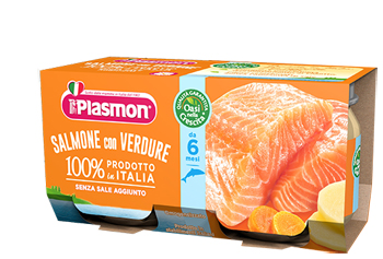 PLASMON OMOGENIZZATO SALMONE 4 X 80 G - Farmacia Artemisia di Montecuollo Dott. Angelo snc