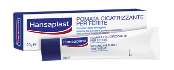 POMATA CICATRIZZANTE PER FERITE HANSAPLAST 20 G - Farmacia Artemisia di Montecuollo Dott. Angelo snc