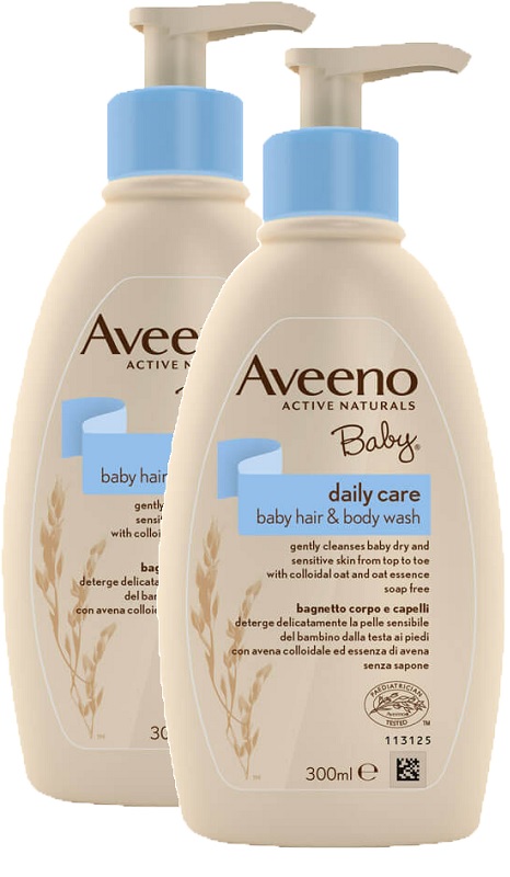 AVEENO BABY BAGNETTO TESTA PIEDI 300 ML BUNDLE PROMO - Farmacia Artemisia di Montecuollo Dott. Angelo snc