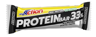 PROACTION PROTEIN BAR 33% MANDORLA 50 G - Farmacia Artemisia di Montecuollo Dott. Angelo snc