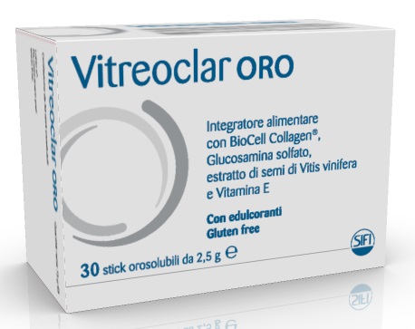 VITREOCLAR ORO 30 BUSTINE OROSOLUBILI DA 2,5 G - Farmacia Artemisia di Montecuollo Dott. Angelo snc