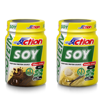 PROACTION SOY PROTEIN CHOCO CREAM 500 G - Farmacia Artemisia di Montecuollo Dott. Angelo snc