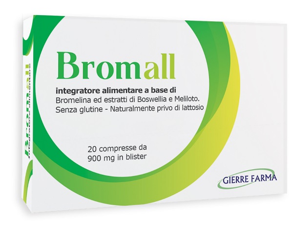 BROMALL 20 COMPRESSE DA 1 G - Farmacia Artemisia di Montecuollo Dott. Angelo snc