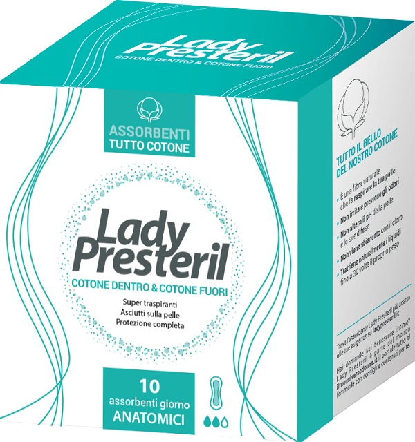 LADY PRESTERIL SALVASLIP 6 PEZZI - Farmacia Artemisia di Montecuollo Dott. Angelo snc