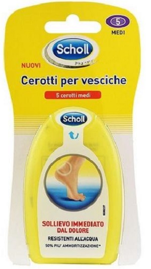SCHOLL CEROTTI PER VESCICHE MEDIO 5 PEZZI - Farmacia Artemisia di Montecuollo Dott. Angelo snc