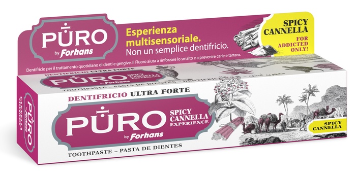 PURO DENTIFRICIO SPICY CANNELLA 75 ML - Farmacia Artemisia di Montecuollo Dott. Angelo snc
