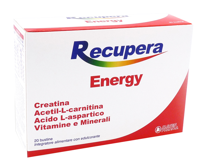 RECUPERA ENERGY 20 BUSTINE - Farmacia Artemisia di Montecuollo Dott. Angelo snc
