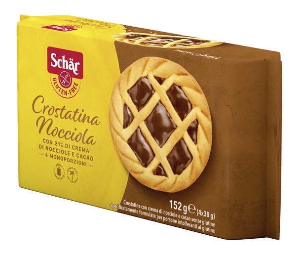 SCHAR CROSTATINA NOCCIOLA 4 MONOPORZIONI DA 38 G - Farmacia Artemisia di Montecuollo Dott. Angelo snc