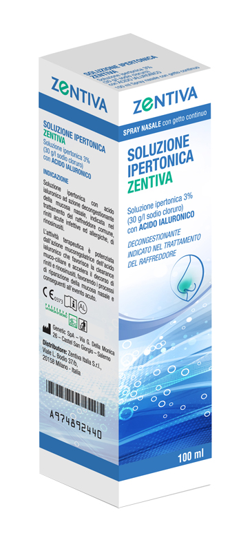 SOLUZIONE IPERTONICA ZENTIVA SPRAY NASALE 100 ML - Farmacia Artemisia di Montecuollo Dott. Angelo snc