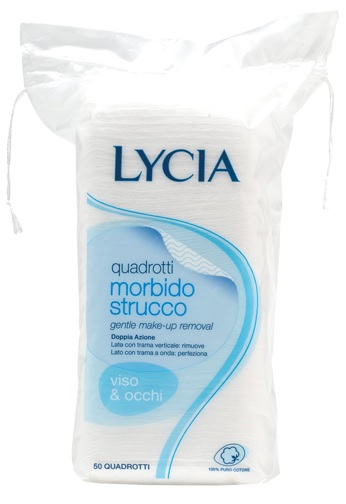 LYCIA 50 QUADROTTI COTONE STRISCIA 12 PEZZI - Farmacia Artemisia di Montecuollo Dott. Angelo snc