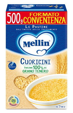 MELLIN CUORICINI 500 G - Farmacia Artemisia di Montecuollo Dott. Angelo snc