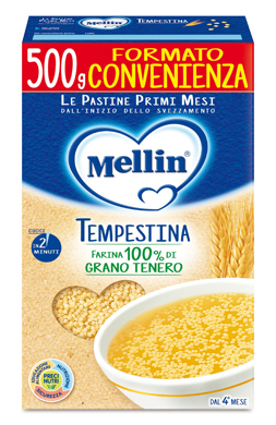 MELLIN TEMPESTINA 500 G - Farmacia Artemisia di Montecuollo Dott. Angelo snc