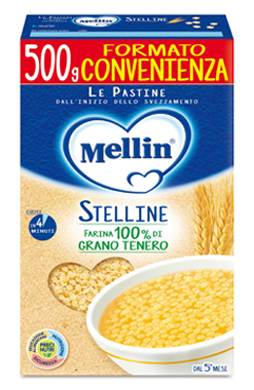 MELLIN STELLINE 500 G - Farmacia Artemisia di Montecuollo Dott. Angelo snc