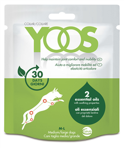 YOOS COLLARE CANE TAGLIA MEDIUM/LARGE A BASE DI OLI ESSENZALI - Farmacia Artemisia di Montecuollo Dott. Angelo snc