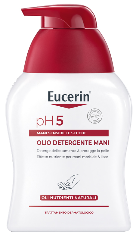 EUCERIN PH5 OLIO DETERGENTE MANI SECCHE E SCREPOLATE 250 ML - Farmacia Artemisia di Montecuollo Dott. Angelo snc