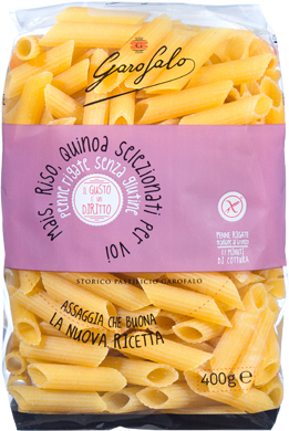 GAROFALO PENNE RIGATE SENZA GLUTINE 400 G - Farmacia Artemisia di Montecuollo Dott. Angelo snc