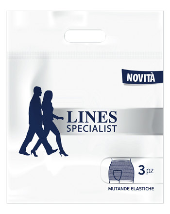 LINES SPECIALIST MUTANDA ELASTICA XXL 3 PEZZI - Farmacia Artemisia di Montecuollo Dott. Angelo snc