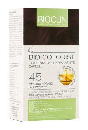 BIOCLIN BIO COLORIST 4,5 CASTANO MOGANO - Farmacia Artemisia di Montecuollo Dott. Angelo snc