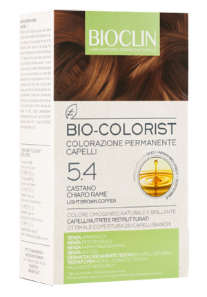BIOCLIN BIO COLORIST 5,4 CASTANO CHIARO RAME - Farmacia Artemisia di Montecuollo Dott. Angelo snc
