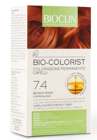 BIOCLIN BIO COLORIST 7,4 BIONDO RAME - Farmacia Artemisia di Montecuollo Dott. Angelo snc