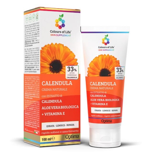 COLOURS OF LIFE SKIN SUPPLEMENT CALENDULA CREMA 100 ML - Farmacia Artemisia di Montecuollo Dott. Angelo snc