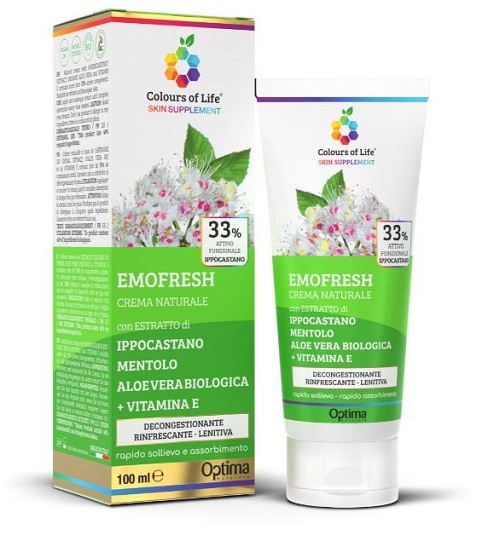 COLOURS OF LIFE SKIN SUPPLEMENT EMOFRESH CREMA 100 ML - Farmacia Artemisia di Montecuollo Dott. Angelo snc