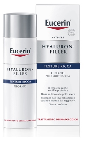 EUCERIN HYALURON-FILLER TEXTURE RICCA GIORNO 50 ML - Farmacia Artemisia di Montecuollo Dott. Angelo snc