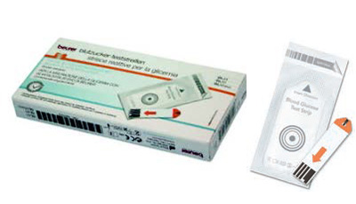 STRISCE MISURAZIONE GLICEMIA BEURER PER GLUCOMETRO GL44/GL50/GL50EVO IN FOIL 25 PEZZI - Farmacia Artemisia di Montecuollo Dott. Angelo snc