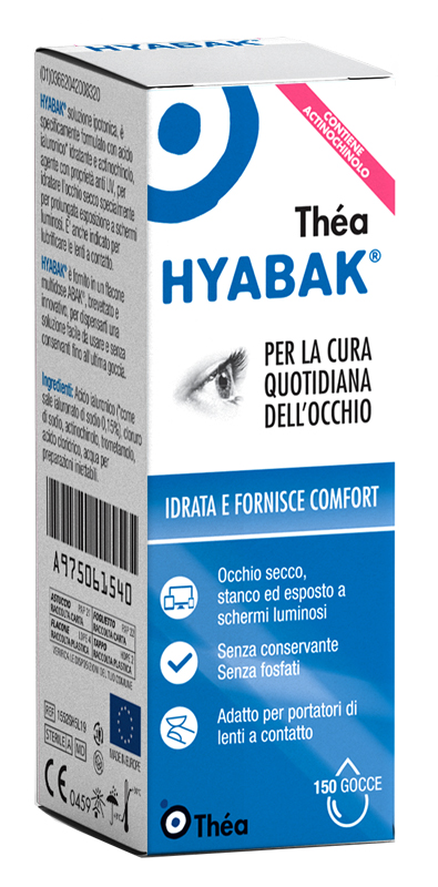 HYABAK SOLUZIONE OFTALMICA 5 ML - Farmacia Artemisia di Montecuollo Dott. Angelo snc
