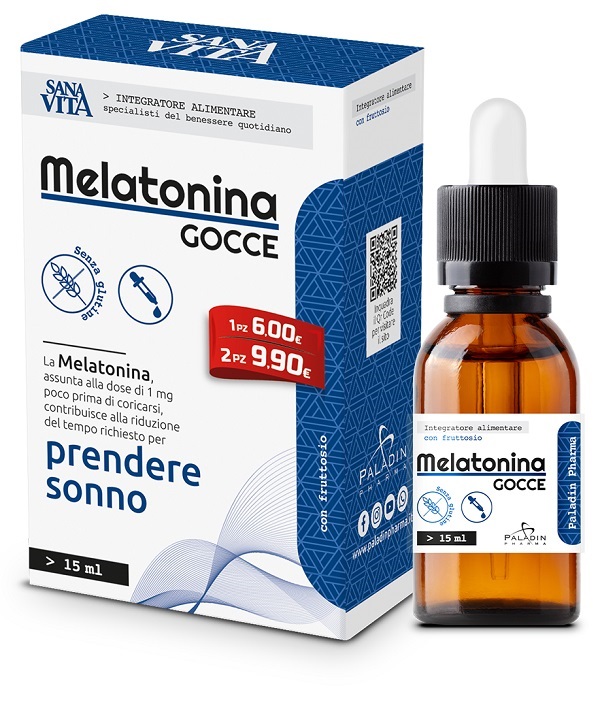 SANAVITA MELATONINA GOCCE 15 ML - Farmacia Artemisia di Montecuollo Dott. Angelo snc