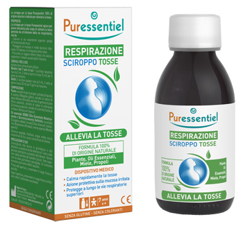 PURESSENTIEL SCIROPPO TOSSE 125 ML - Farmacia Artemisia di Montecuollo Dott. Angelo snc