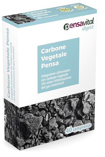 CARBONE VEGETALE PENSA 40 COMPRESSE - Farmacia Artemisia di Montecuollo Dott. Angelo snc