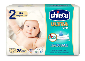 CHICCO PANNOLINO ULTRA CHICCHO MINI 25 X 10 - Farmacia Artemisia di Montecuollo Dott. Angelo snc