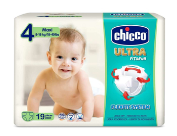 CHICCO PANNOLINO ULTRA CHICCHO MAXI 19 X 10 - Farmacia Artemisia di Montecuollo Dott. Angelo snc