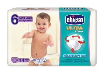 CHICCO PANNOLINO ULTRA XL 14 PEZZI - Farmacia Artemisia di Montecuollo Dott. Angelo snc