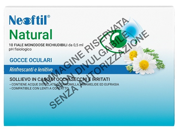 LABORATORIO DELLA FARMACIA NEOFTIL NATURAL 10 FIALE MONODOSE RICHIUDIBILI DA 0,5ML - Farmacia Artemisia di Montecuollo Dott. Angelo snc
