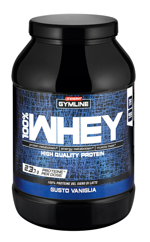 GYMLINE 100% WHEY CONCENTRATE VANIGLIA 900 G - Farmacia Artemisia di Montecuollo Dott. Angelo snc