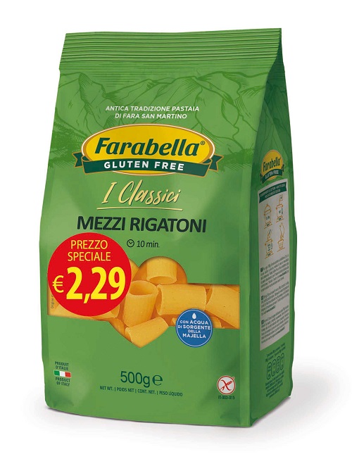 FARABELLA MEZZI RIGATONI 500 G PROMO - Farmacia Artemisia di Montecuollo Dott. Angelo snc